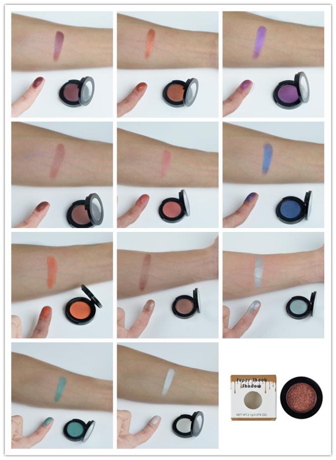 Flikkering/Steen van de het Palet Enig Kleur van de Make-upoogschaduw de Schoonheidsmiddelen Privé Etiket