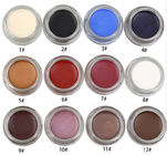 Waterdicht van het de Eyelinergel van de Oogmake-up Hoog Pigment 12 Kleuren Gemakkelijk om Slank Ontwerp te grijpen